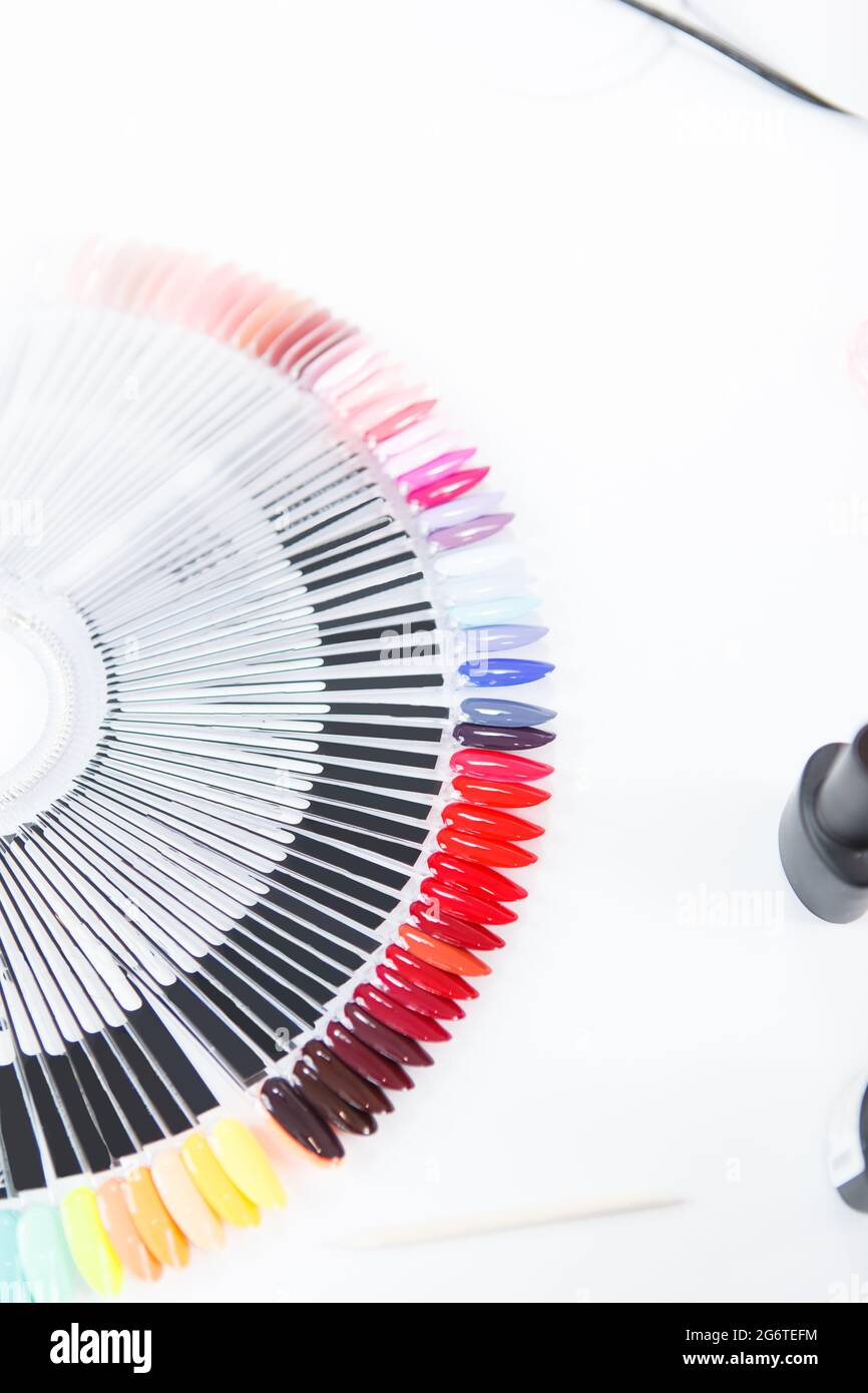 Nail polish palette hires stock photography and images Alamy