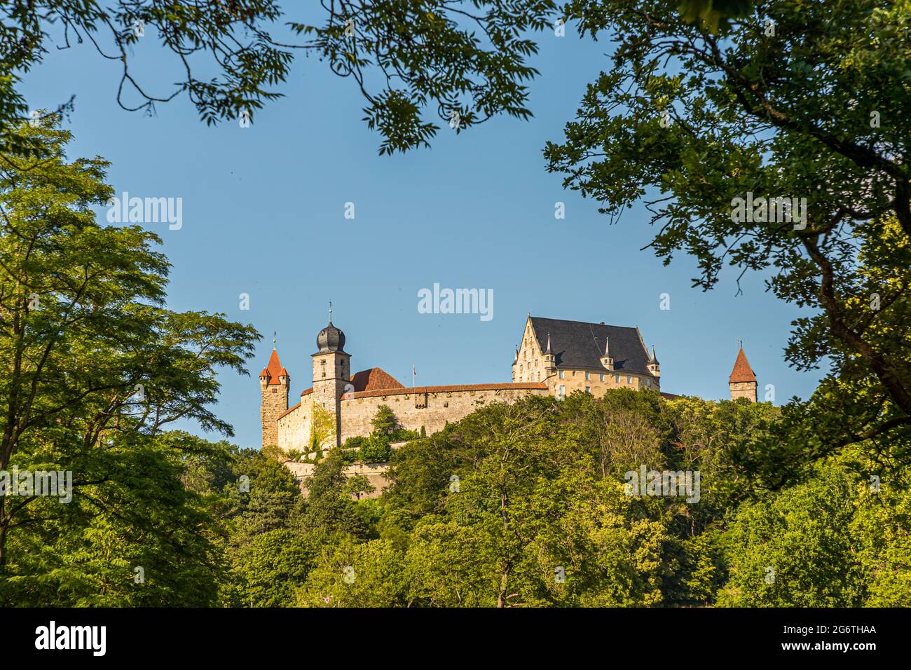 Veste Coburg (Coburg Fortress), Germany Stock Photo