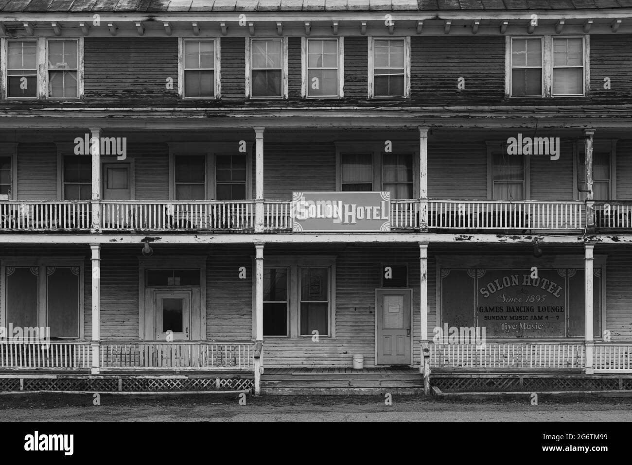 Solon Hotel, in Solon, Maine Stock Photo Alamy