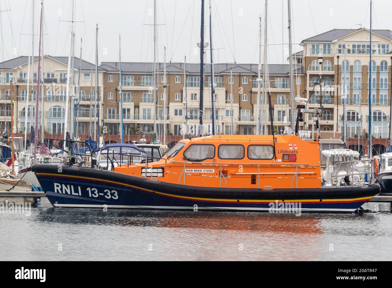 RNLI relief Shannon lifeboat Stock Photo