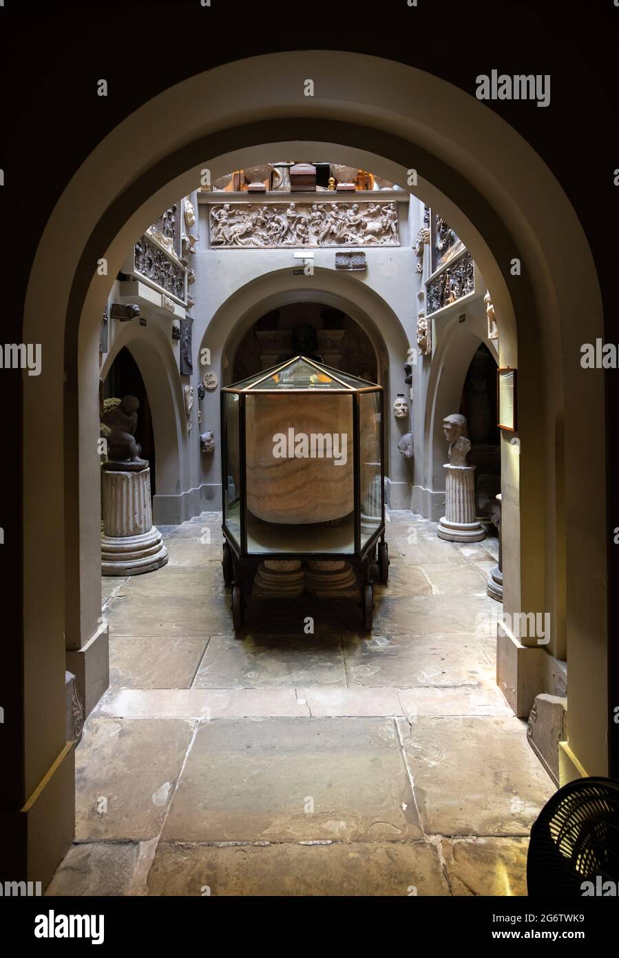 Sir John Soane's Museum, London, Uk Stock Photo