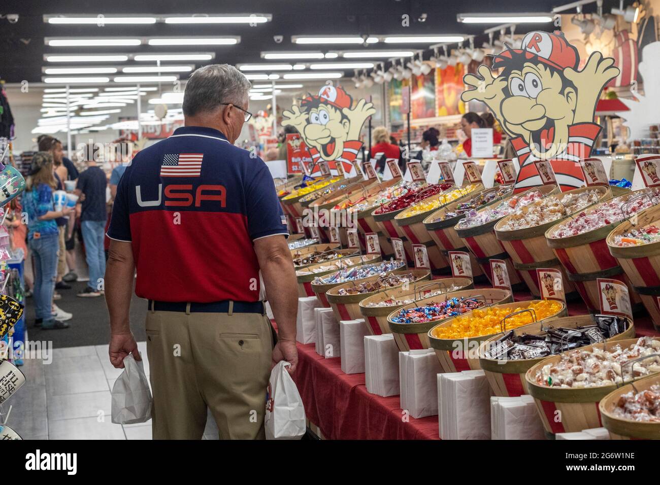 Phillipsburg, Missouri Redmon's Candy Factory, a large candy retail