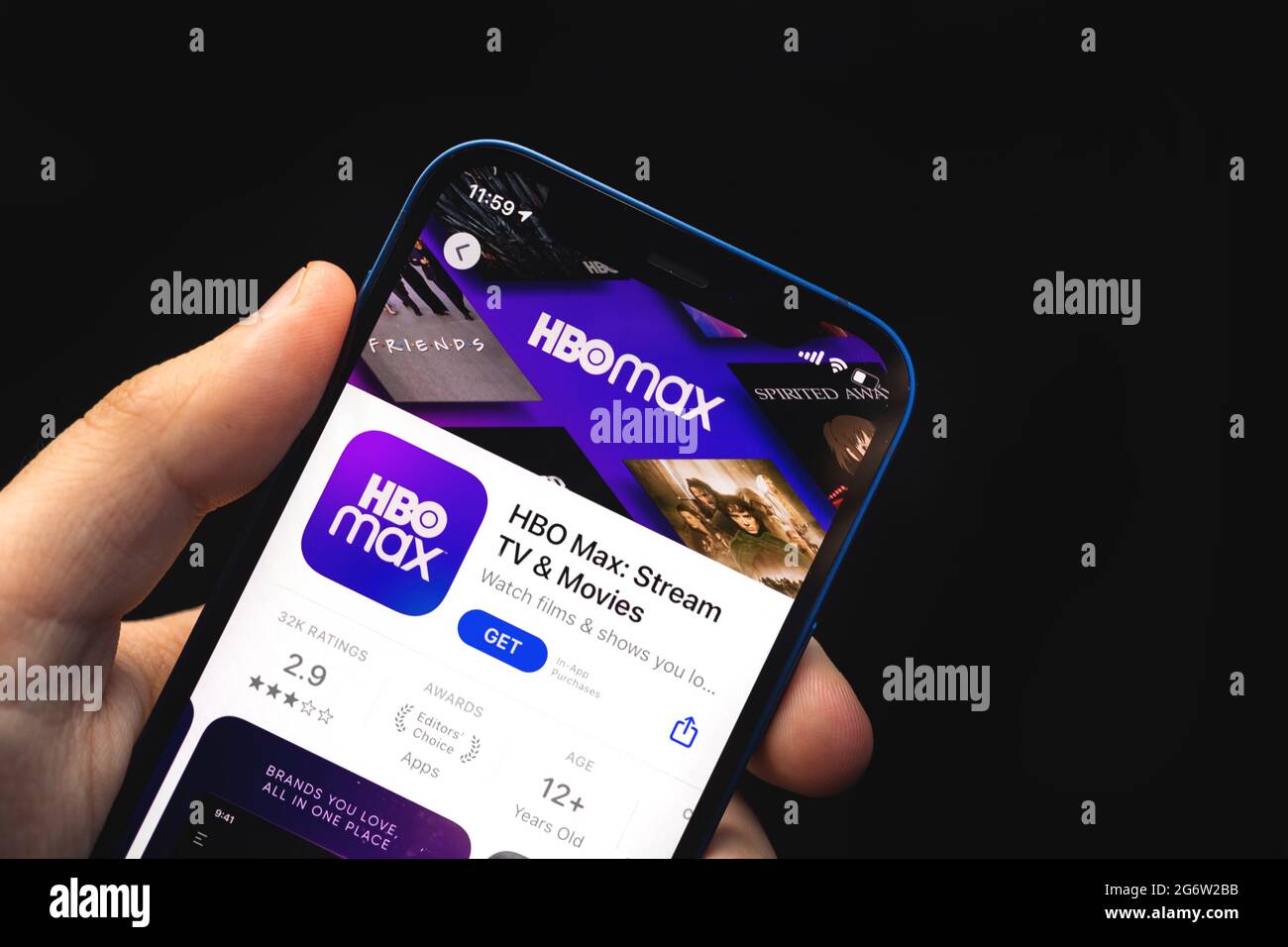 Hbo max icon hi-res stock photography and images - Alamy