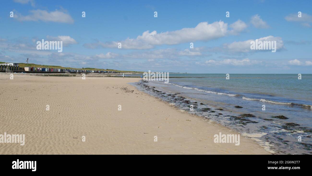 Minnis Bay, Birchington, Kent, England Stock Photo Alamy