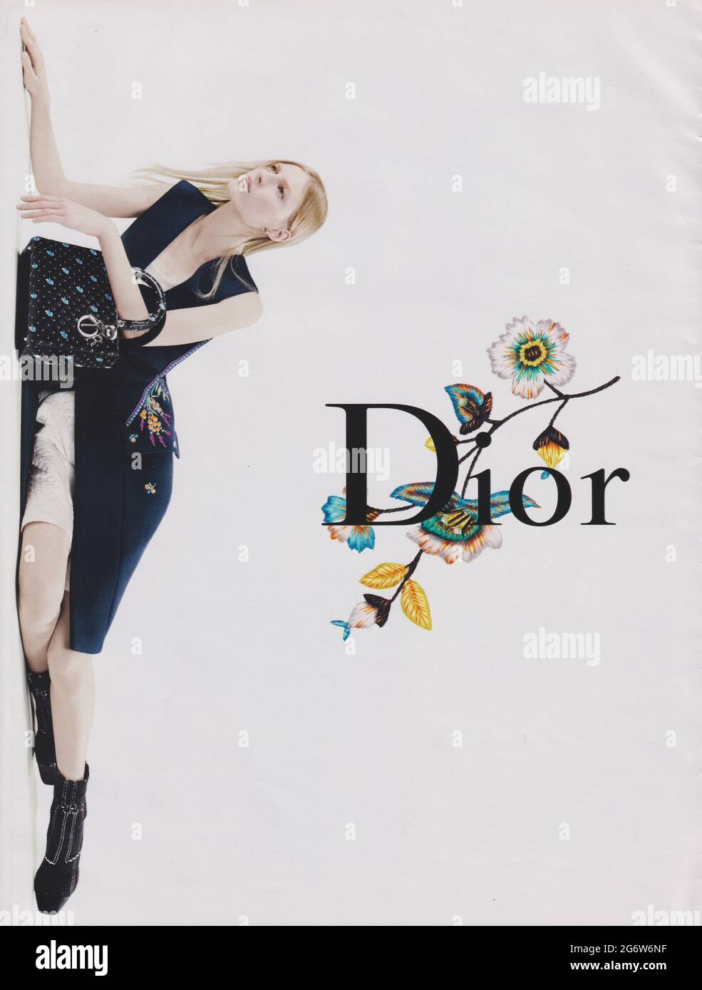 poster advertising Dior fashion house in paper magazine from 2015 year,  advertisement, creative Christian Dior advert from 2010s Stock Photo -  Alamy, poster dior
