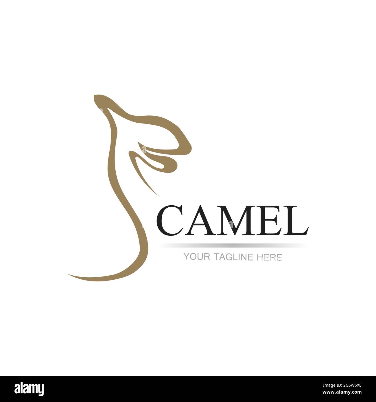 Camel Icon Vector illustration design Stock Vector
