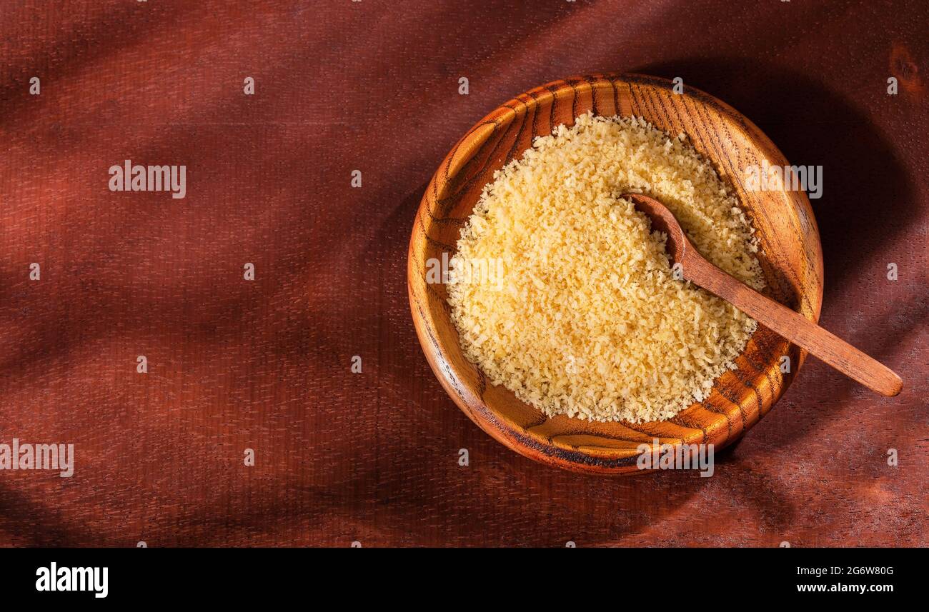 Panko Japanese bread in crumbs Healthy food Stock Photo Alamy