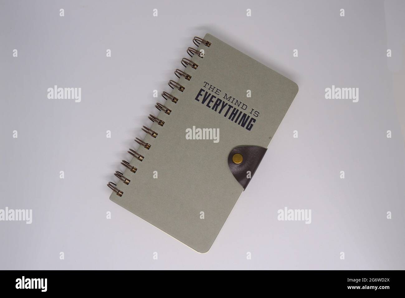 A small notebook with white background Stock Photo - Alamy