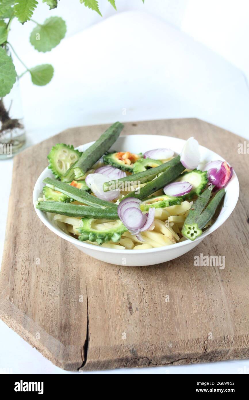 Full fill dish of uncooked mixed vegetables,vegetables for health