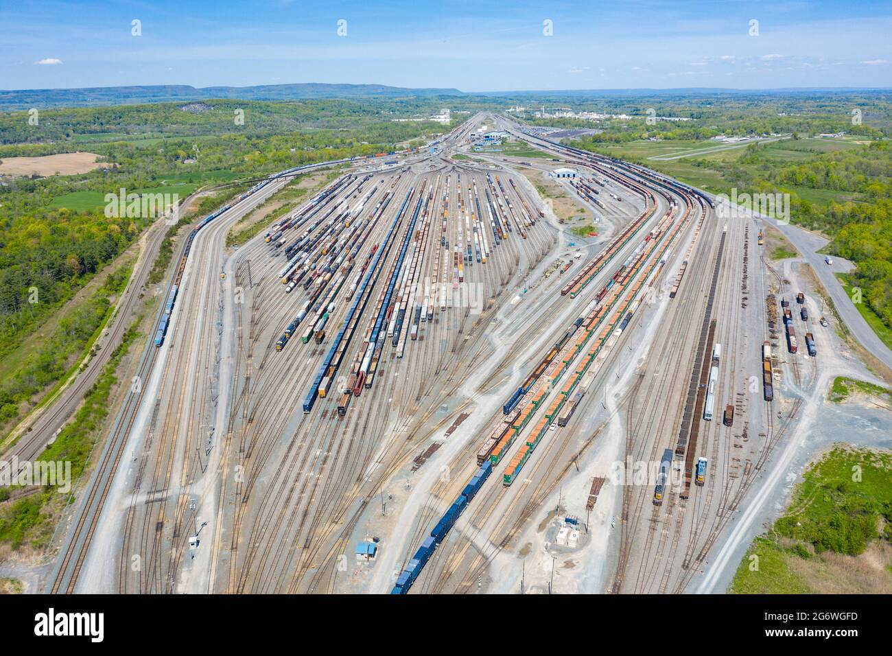 Selkirk Yard, Selkirk, NY, USA Stock Photo Alamy