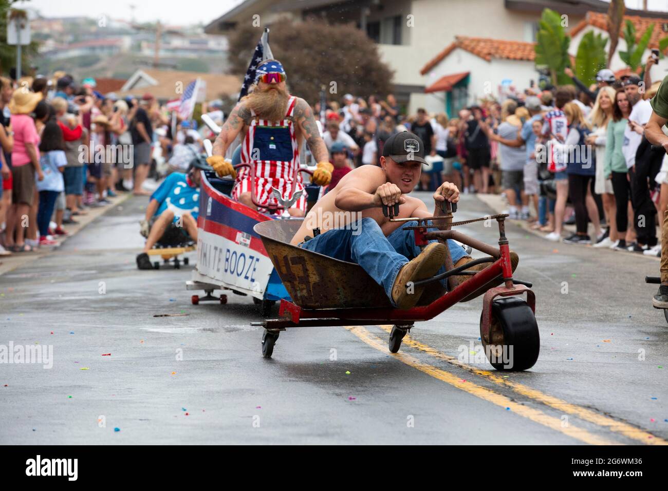 San Clemente, California, USA. 4th July, 2021. Celebration of