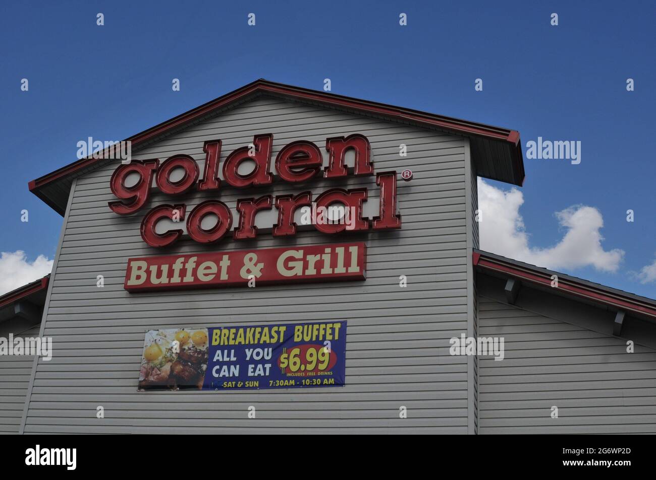 Kingman/ Arizona / USA / 10.September 2019 /Golden corral buffet