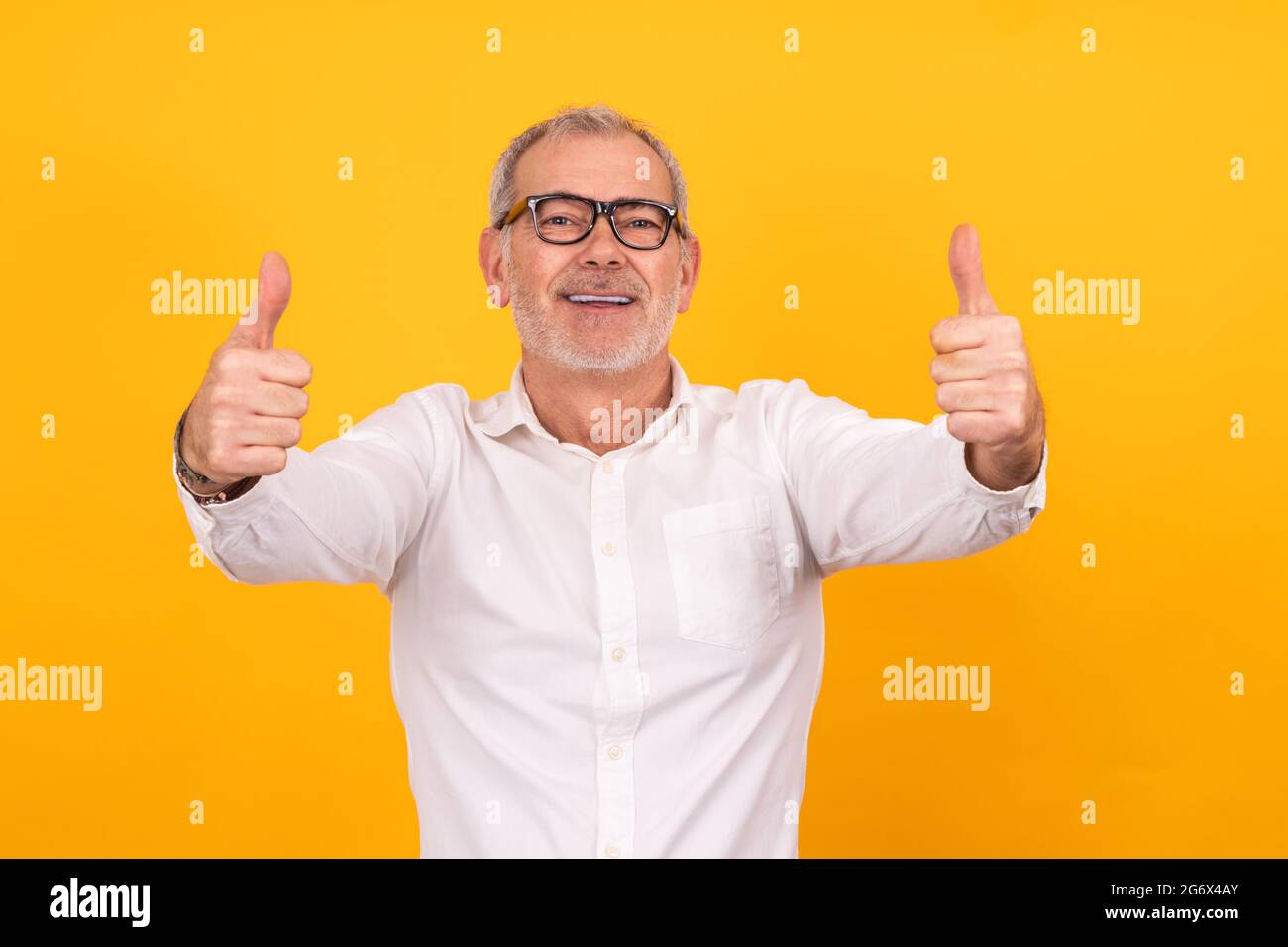 Successful senior old man showing hi-res stock photography and images ...