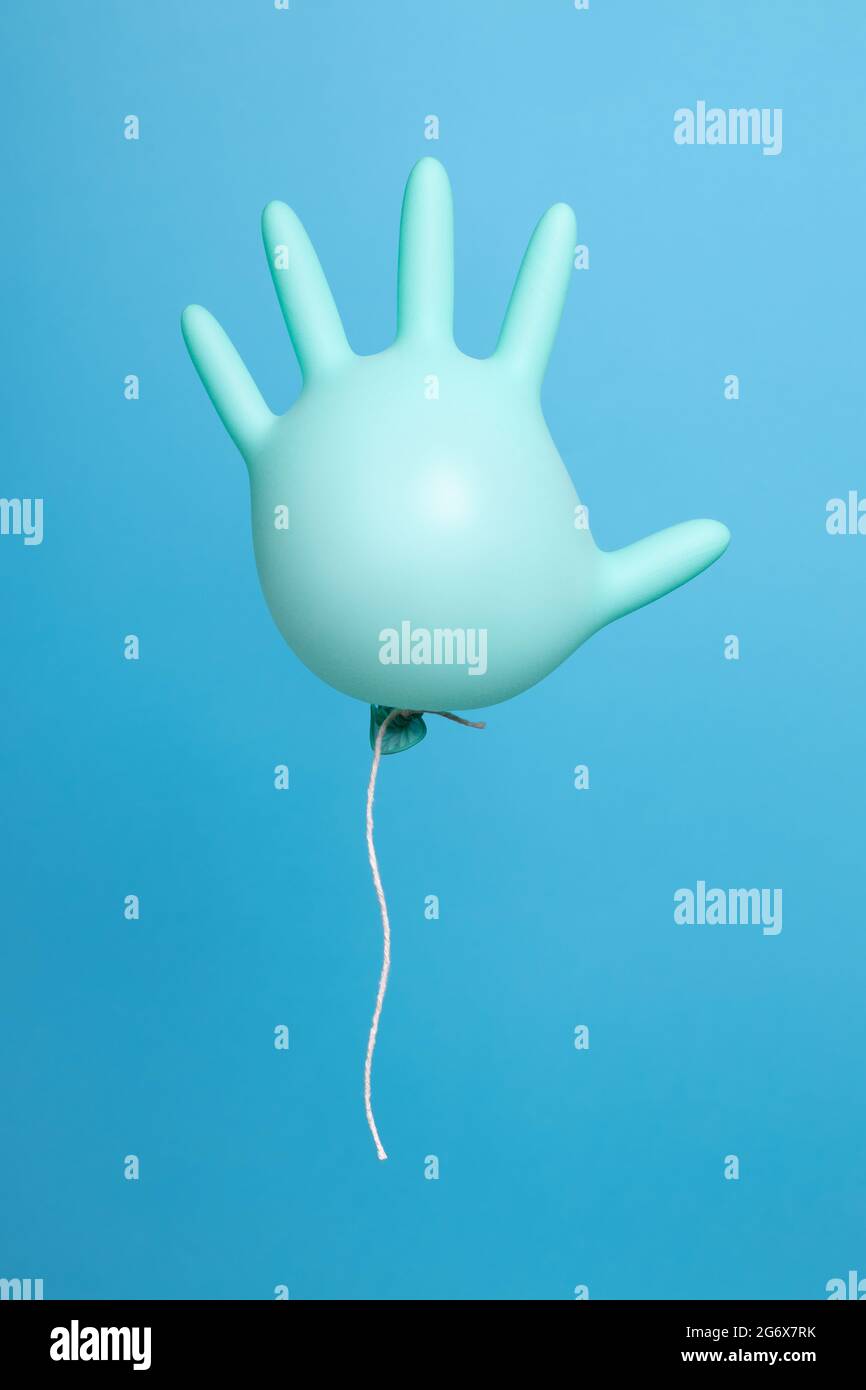 Rubber Glove Balloon High Resolution Stock Photography and Images Alamy