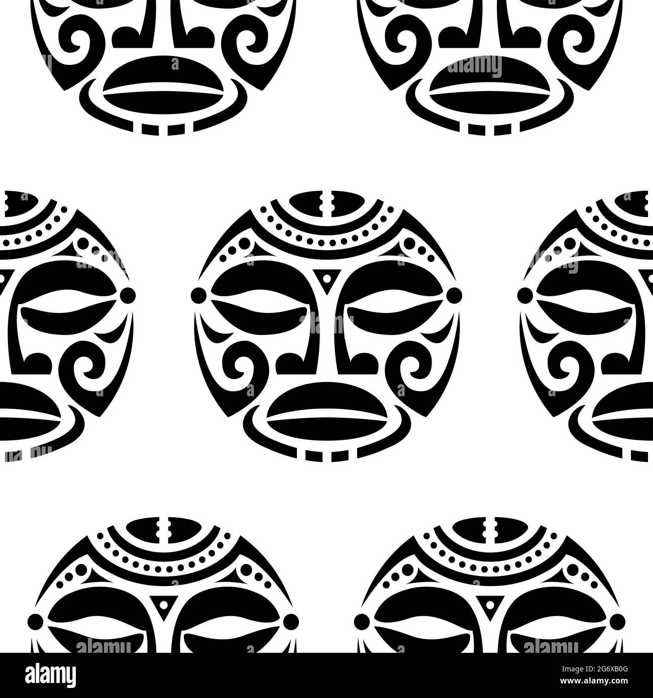 Polynesian Maori face tattoo vector seamless pattern, Hawaiian man or woman tribal repetitive design Stock Vector Image & Art - Alamy Polynesian Maori face tattoo vector seamless pattern, Hawaiian man or woman tribal repetitive design Stock Vector Image & Art - Alamy