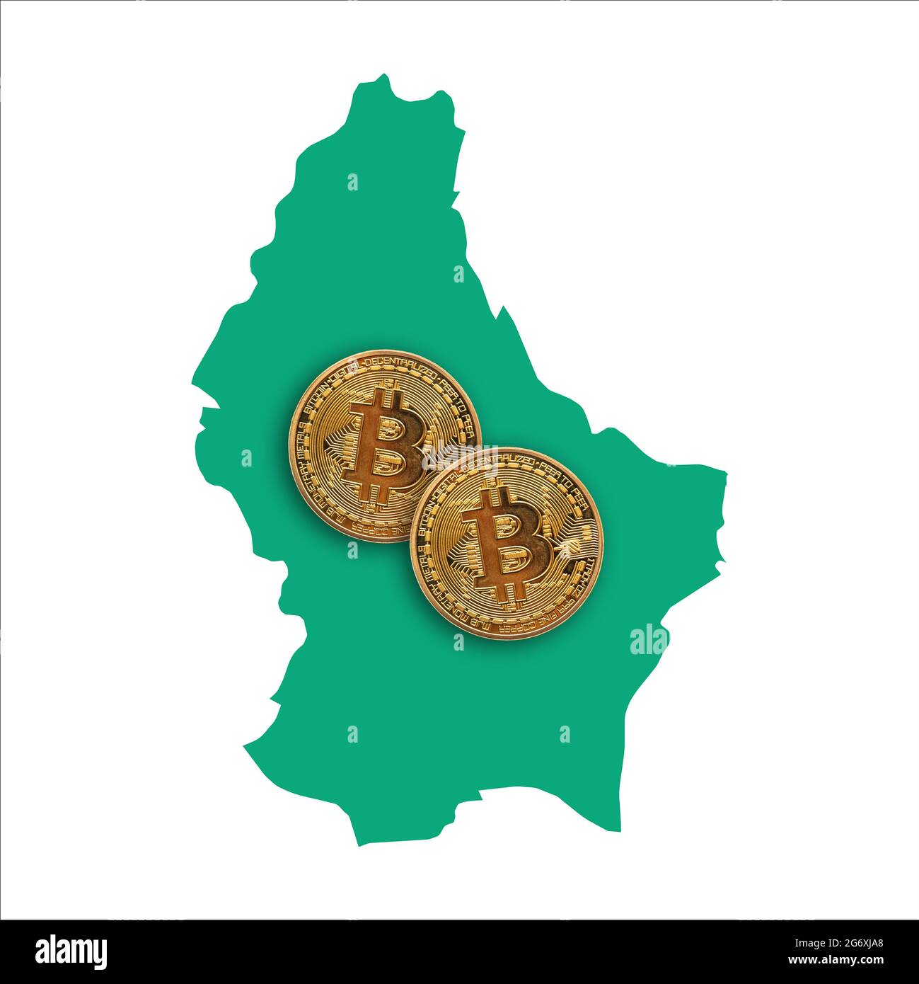 Luxembourg gold map hi-res stock photography and images - Alamy