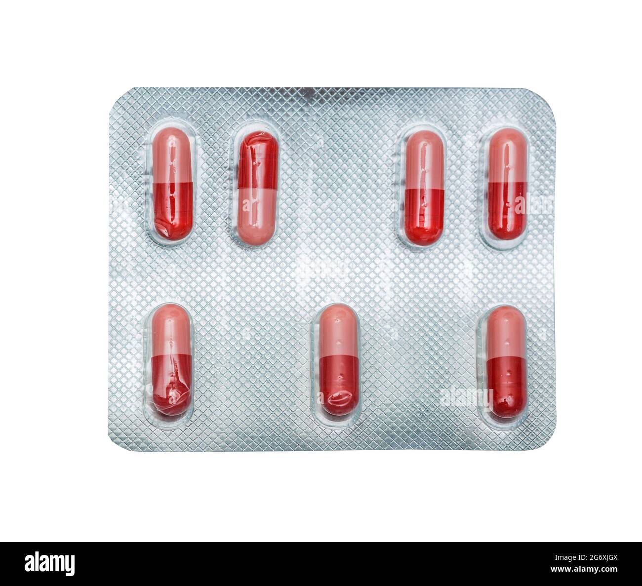 Red Pills Blister Pack Red High Resolution Stock Photography and Images -  Alamy