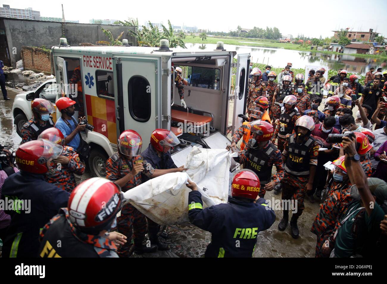 July 9,2021: Dhaka,Bangladesh: At least 49 bodies were recovered from ...