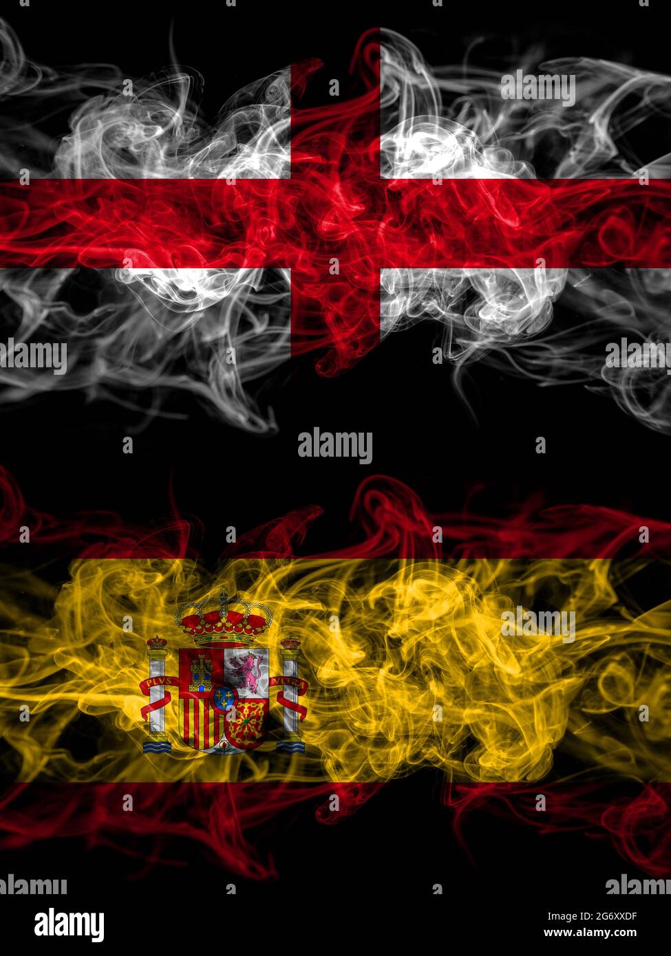 Xxdf Spain england flag waving hi-res stock photography and images - Alamy