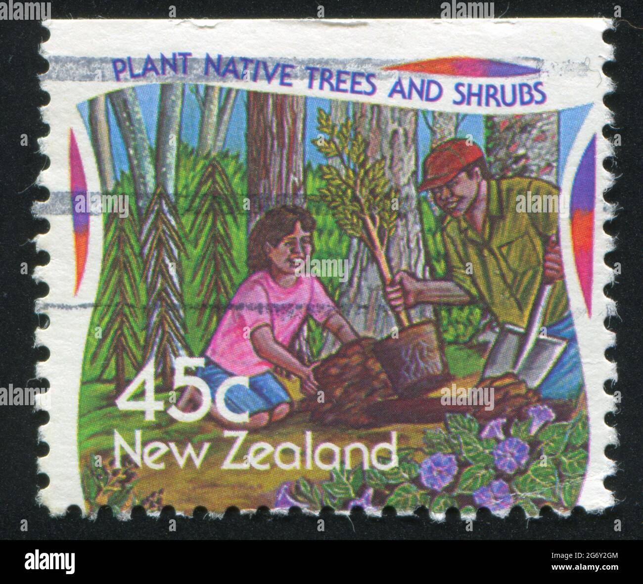 Planting native trees new zealand hires stock photography and images