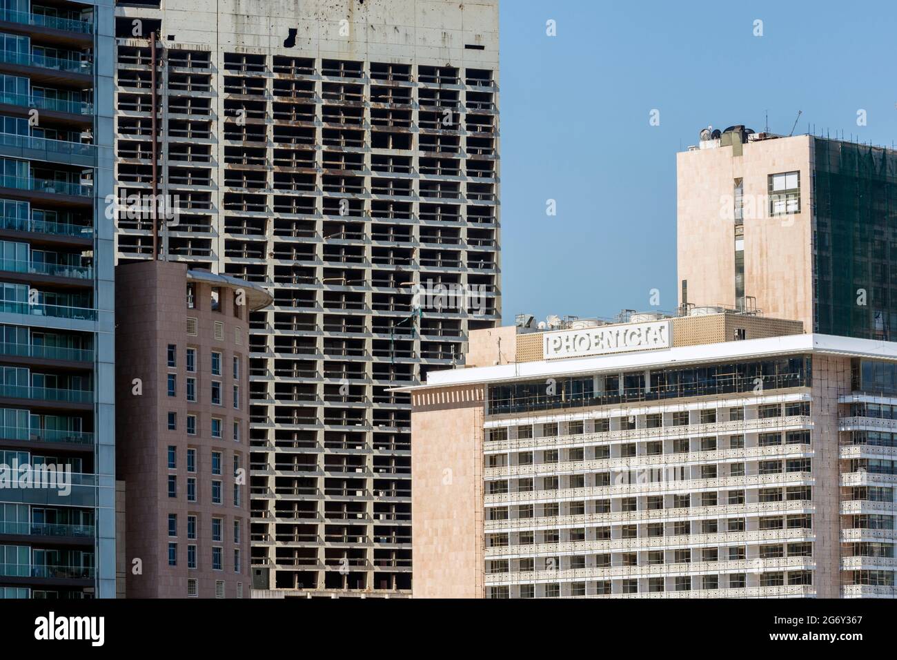 Phoenicia Hotel in Beirut, Lebanon Stock Photo