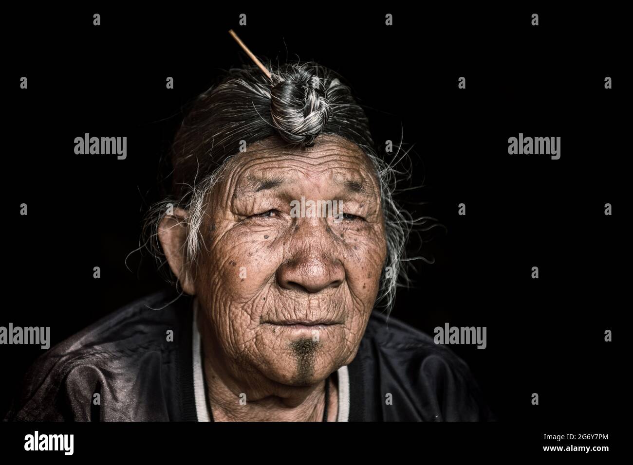 A member of the Konyak tribe. DONEGAL, IRELAND REMARKABLE portraits