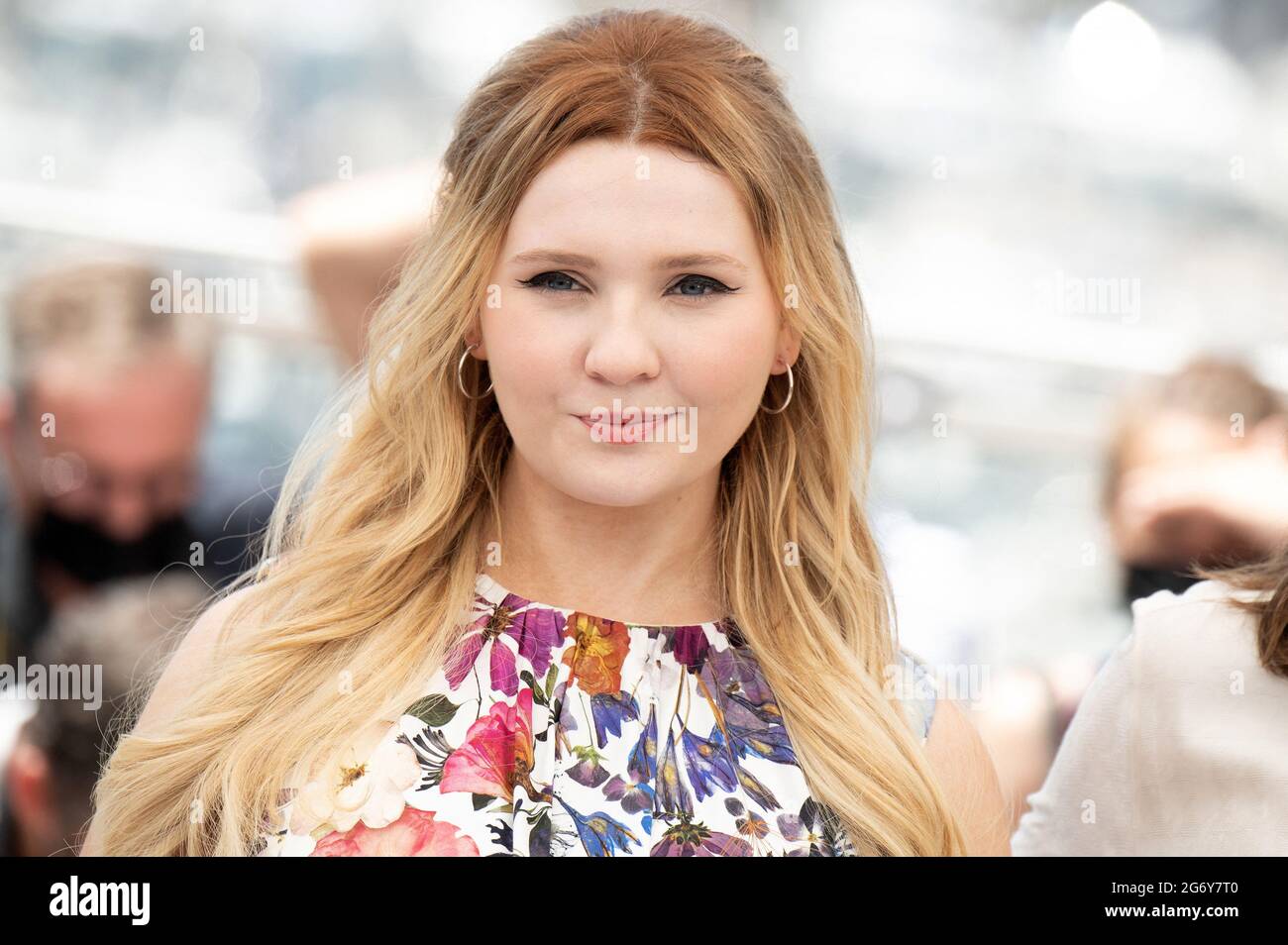 Abigail Breslin attends Stillwater photocall during the 74th annual