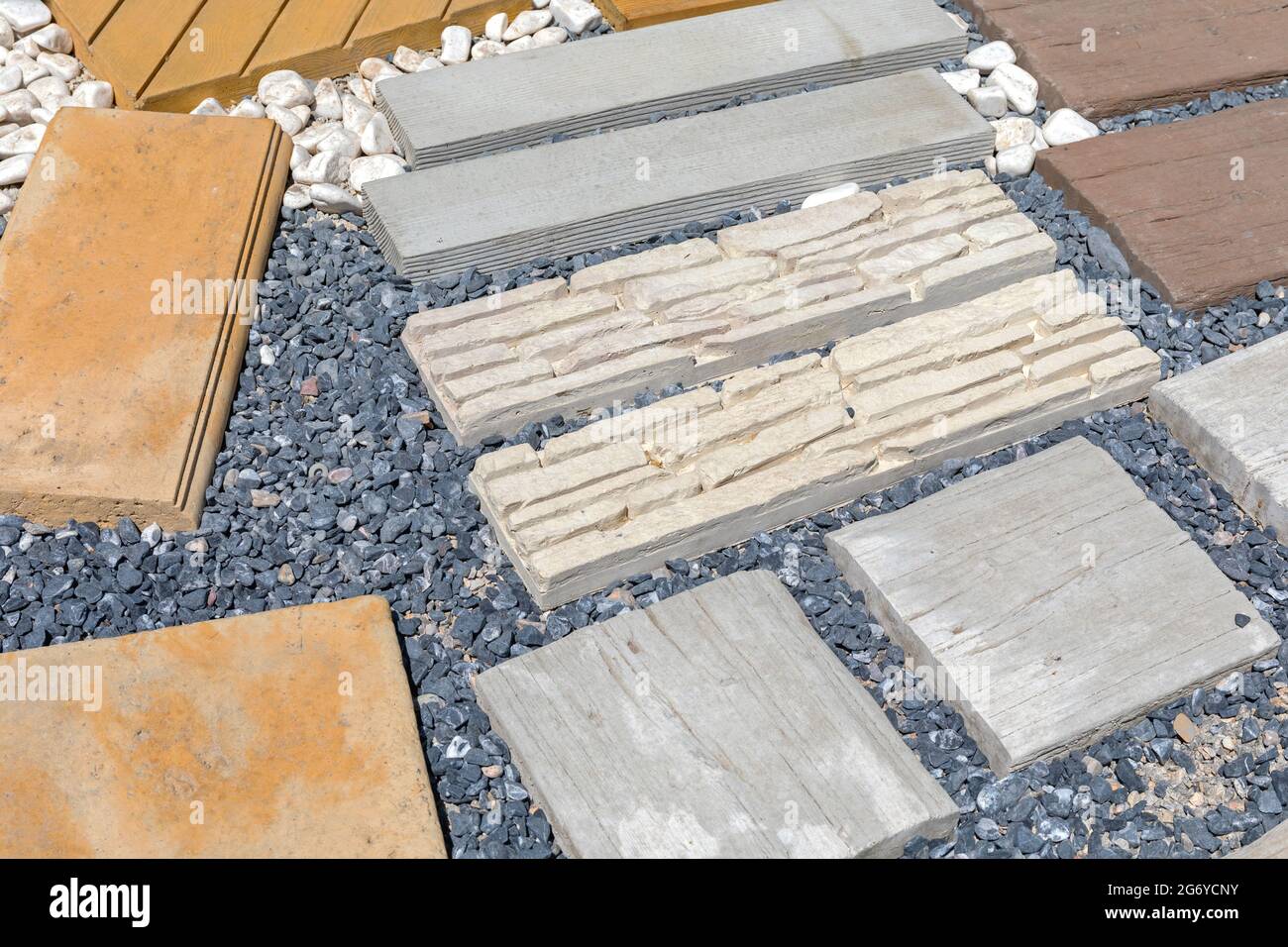 Natural Stone Tiles for Garden Pavement Floor Decor Stock Photo Alamy