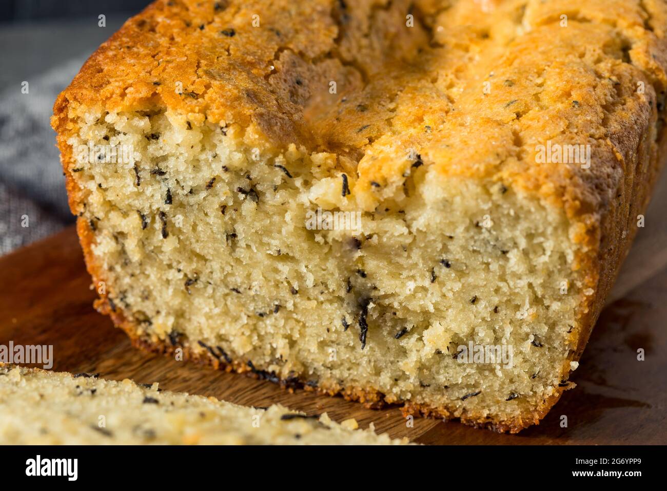Homemade Earl Grey Tea Bread Loaf Ready to Eat Stock Photo Alamy
