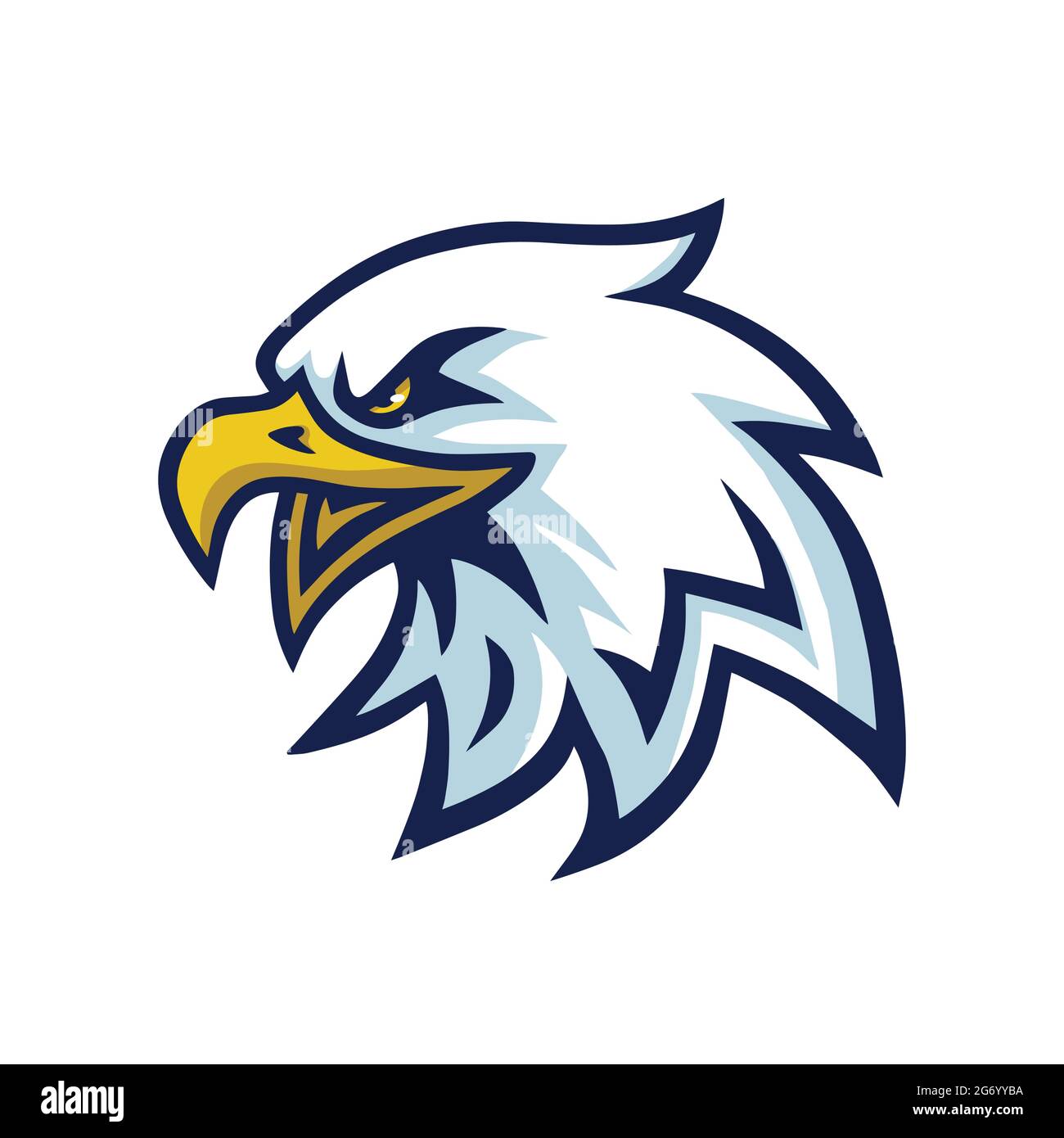 Angry Eagle Head Mascot Sports Team Logo Template Stock Vector Image Art Alamy Angry Eagle Head Mascot Sports Team Logo Template Stock Vector Image Art Alamy