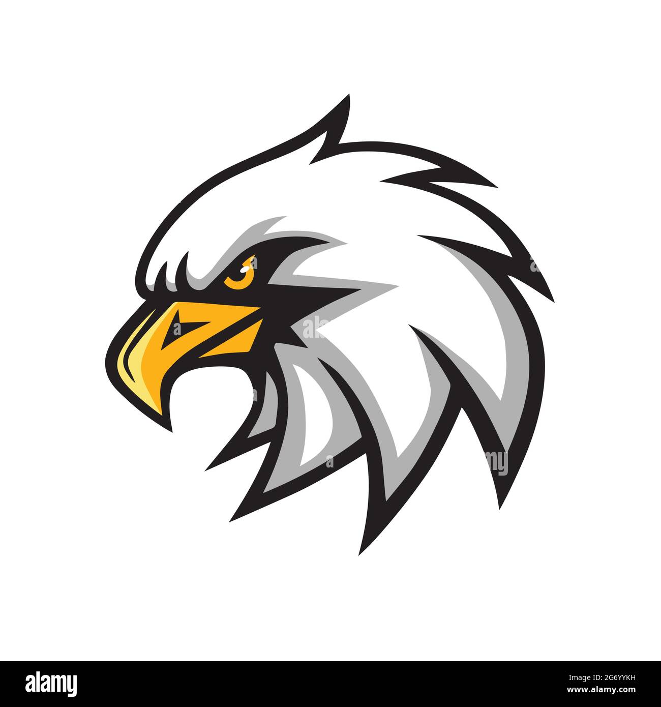 Eagle Mascot Vector Logo Sign Stock Vector Image & Art Alamy
