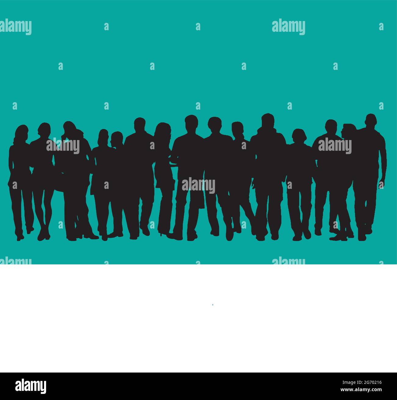Detailed silhouettes people hi-res stock photography and images - Alamy