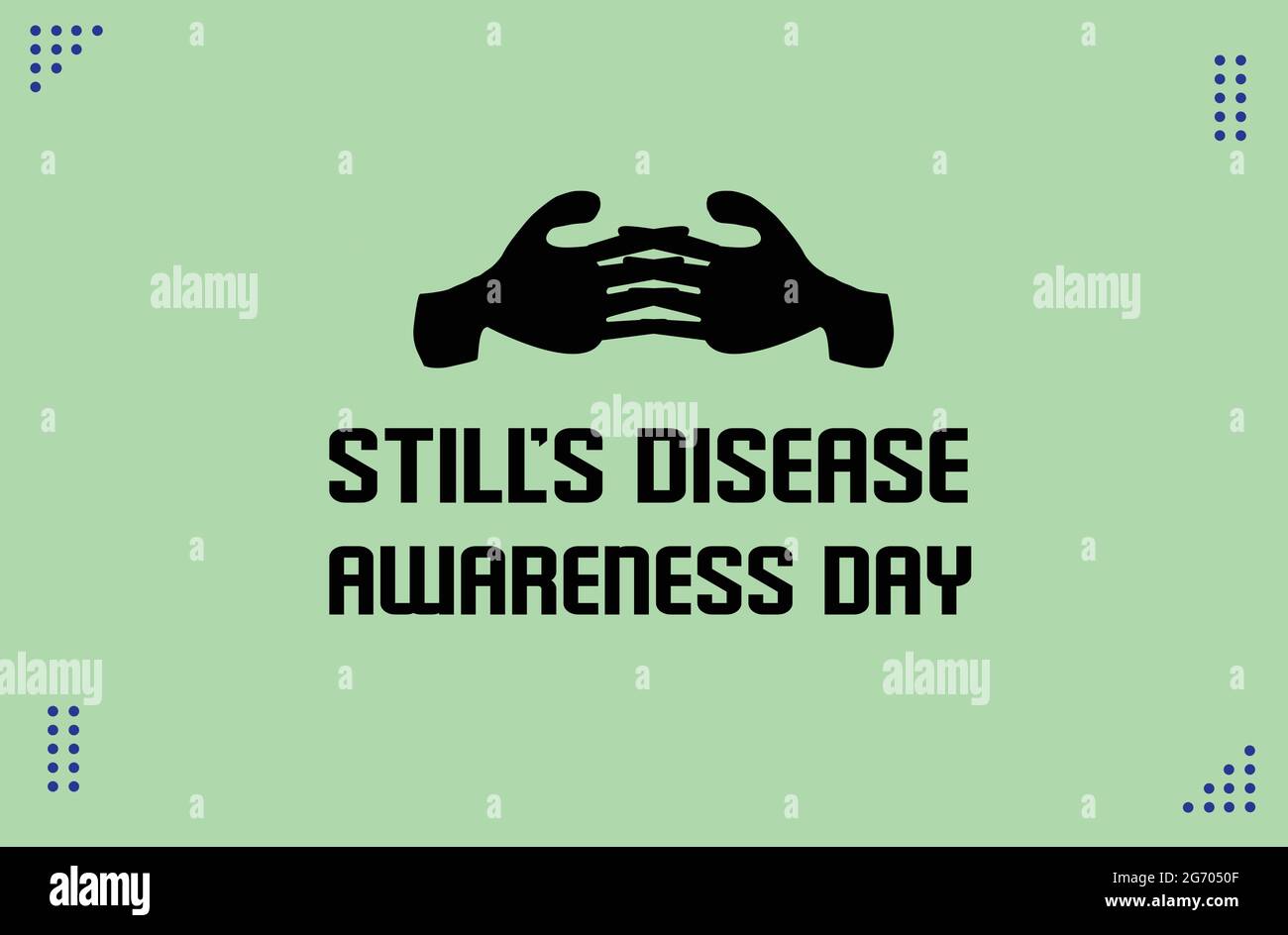 Still’s Disease Awareness Day vector template Stock Vector Image & Art