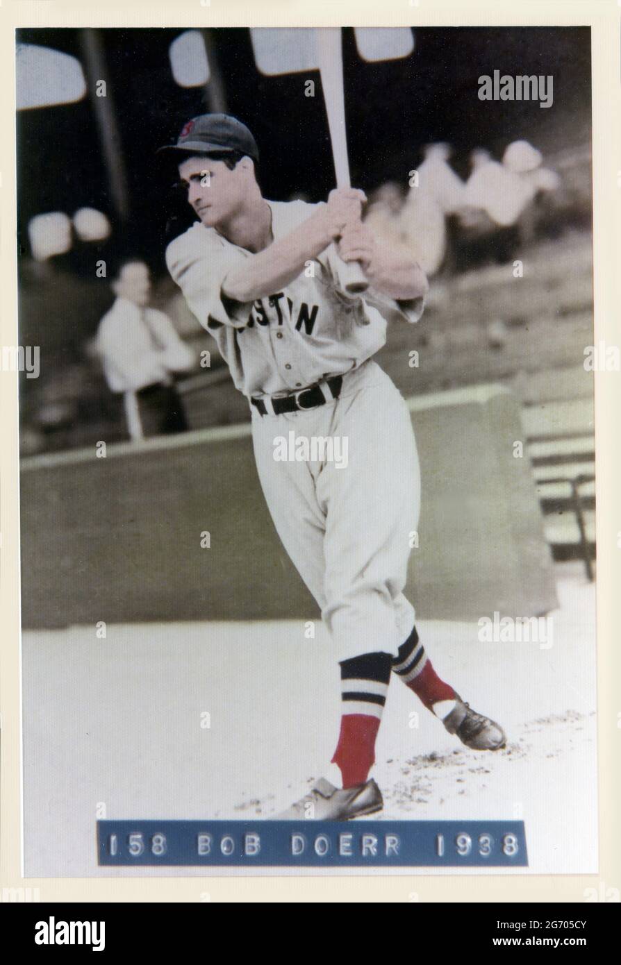 Bobby Doerr Signed 8x10 Boston Red Sox Photo BAS – Super Sports Center