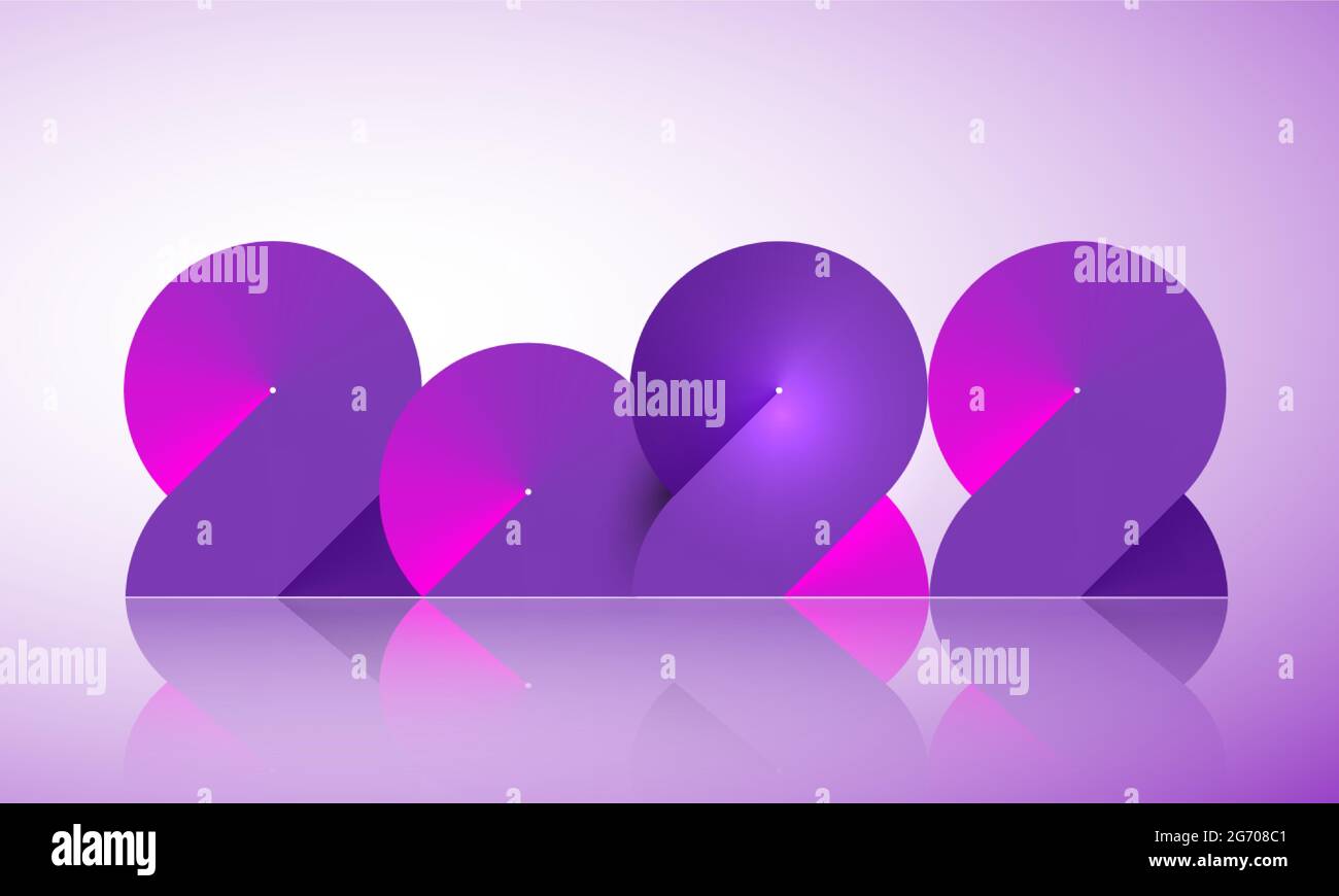 Christmas 2022 Fasion Colors 2022 Neon Banner Happy New Year On Dark Pink And Purple Color. Fashion  Gradient Color Numbers. Christmas Poster Design. Neon Graphic, Light  Colorful E Stock Vector Image & Art - Alamy