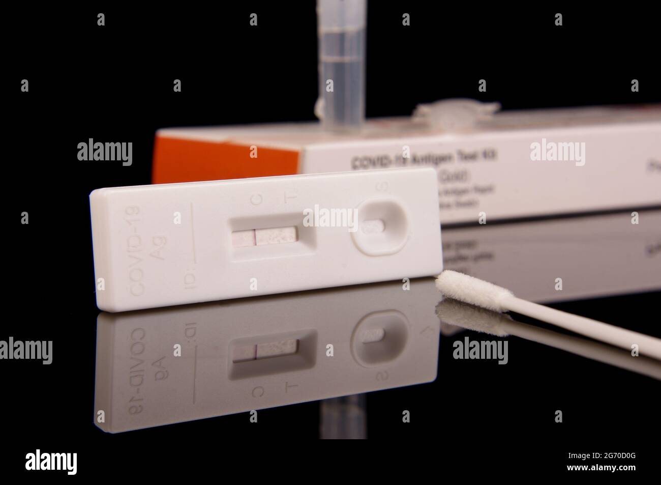 Rapid antigen test kit for COVID-19 corona virus detection and pandemic ...
