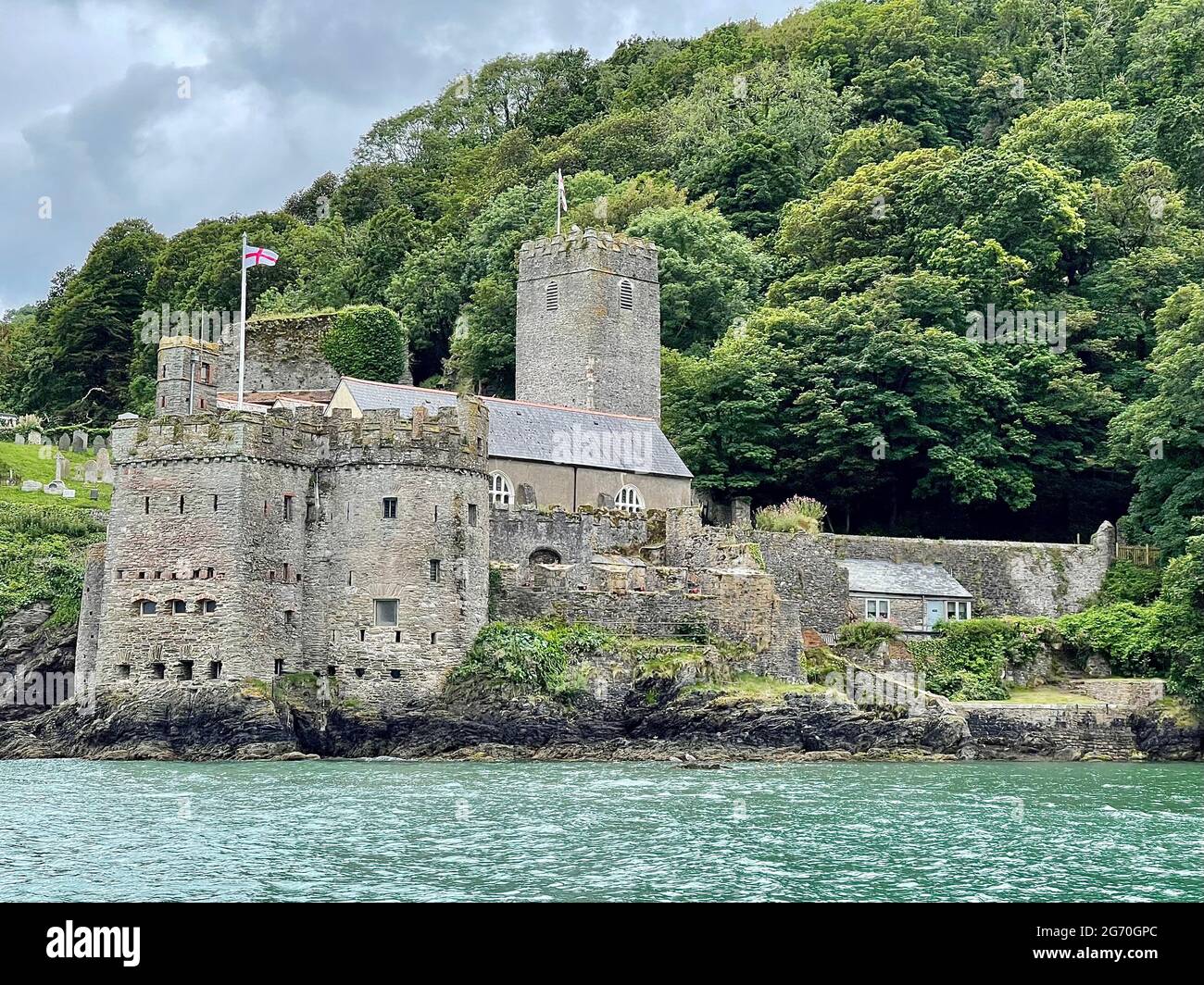 Dartmouth Castle Stock Photo