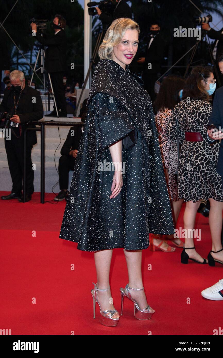 Cannes, France. 09th July, 2021. Lea Mornar attending the La Fracture Premiere as part of the 74th Cannes International Film Festival in Cannes, France on July 09, 2021. Photo by Aurore Marechal/ABACAPRESS.COM Credit: Abaca Press/Alamy Live News Stock Photo