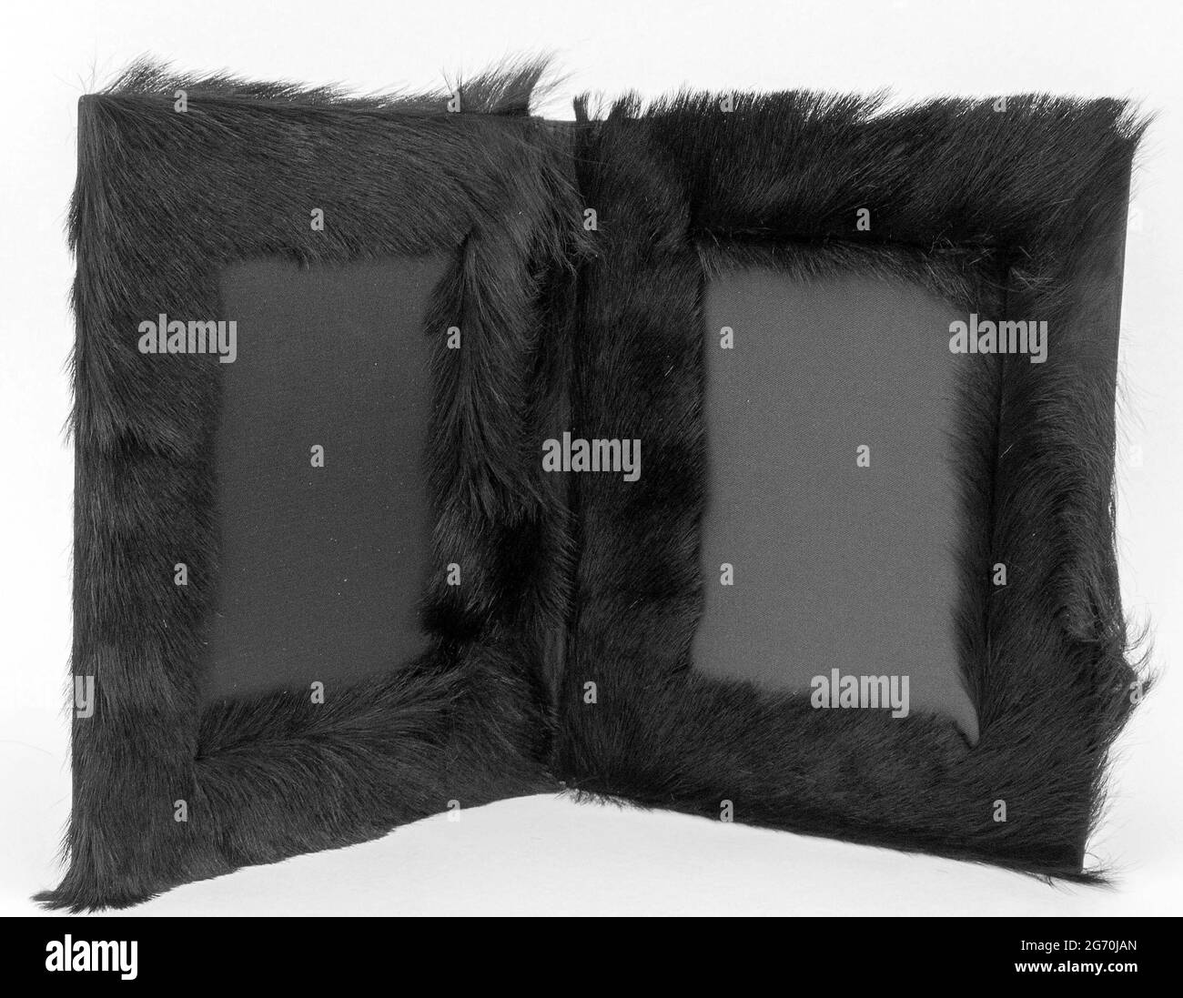 Leather photo album, holder. Hand made. photography - image Stock Photo