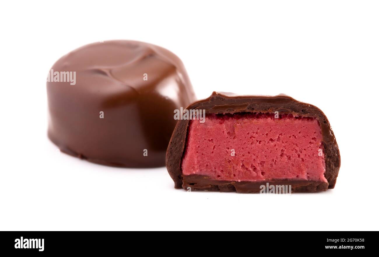 Half Cut Raspberry Half a raspberry hi-res stock photography and images - Alamy