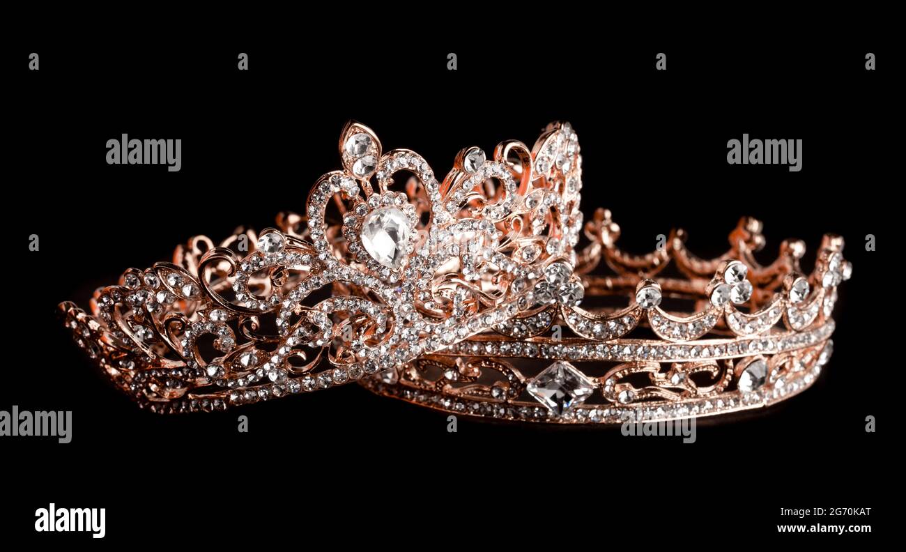 Gold crowns hi-res stock photography and images - Alamy