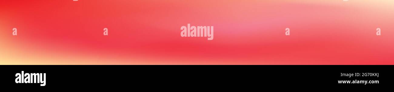 Abstract Blurred Red - White Gradient Background - Vector illustration Stock Vector