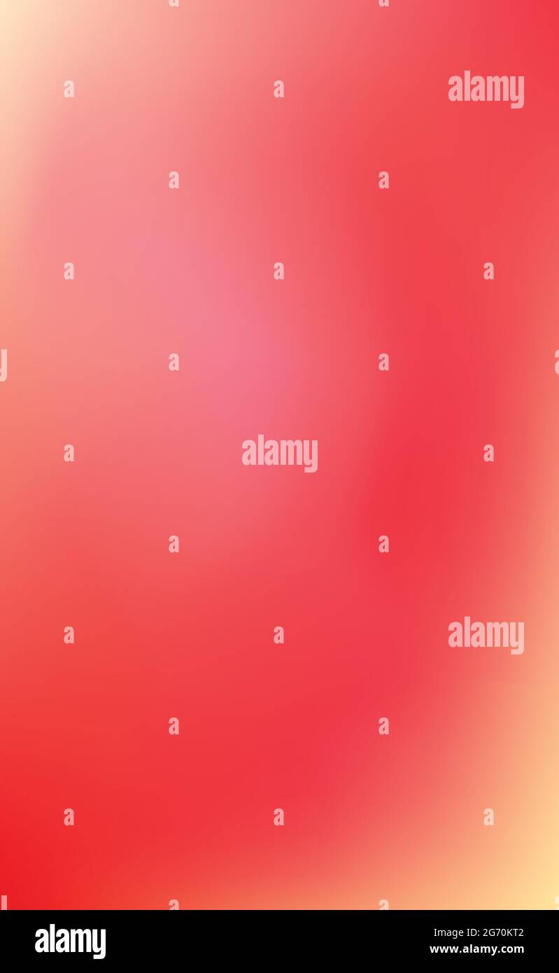 Abstract Blurred Red - White Gradient Background - Vector illustration Stock Vector