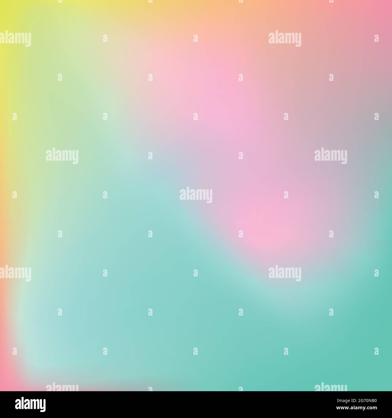 Abstract blurred green and yellow gradient background texture - Vector illustration Stock Vector