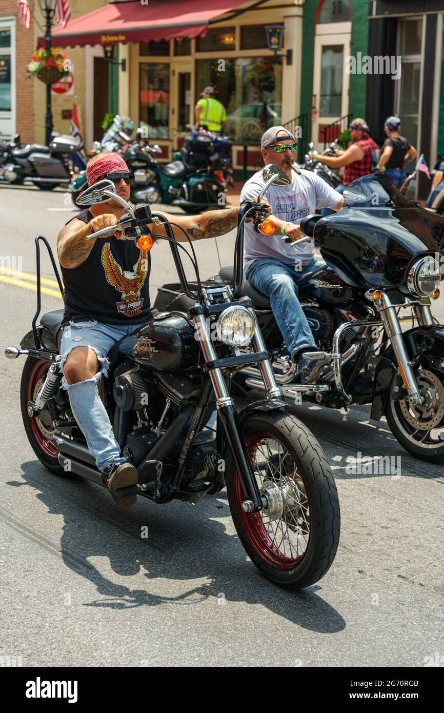 Pennsylvania, USA. 09th July, 2021. Gettysburg, PA, USA July 9, 2021