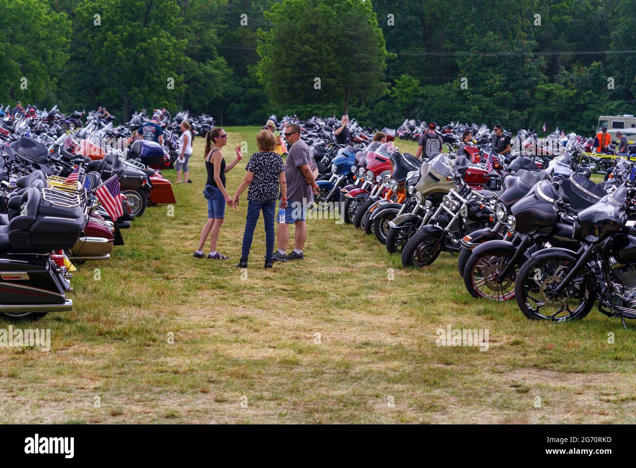 Pennsylvania, USA. 09th July, 2021. Gettysburg, PA, USA July 9, 2021