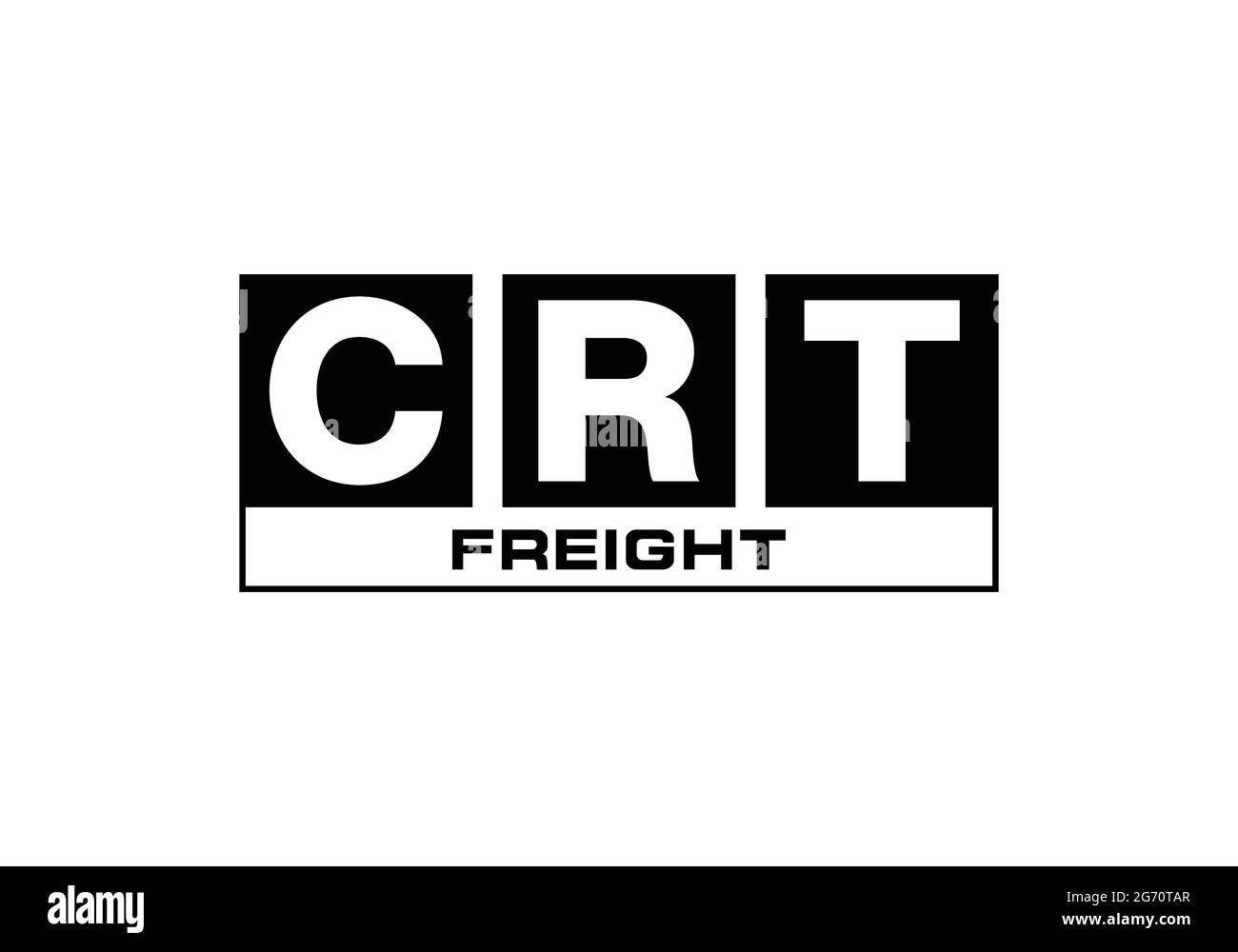 Initial Monogram Letter CRT Logo Design Vector Template C R T Letter