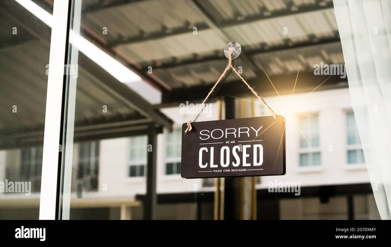 sign open and closed in restaurant for lockdown ideas unlock freedom ...