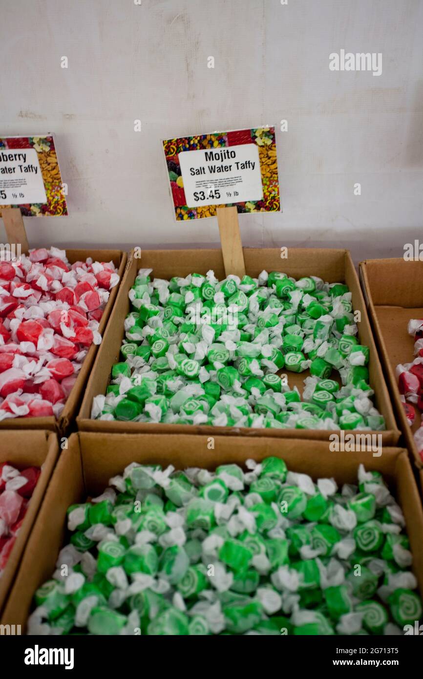 Columbus, Ohio / United States of America August 7, 2010 Bulk Candy for Sale at the Fair