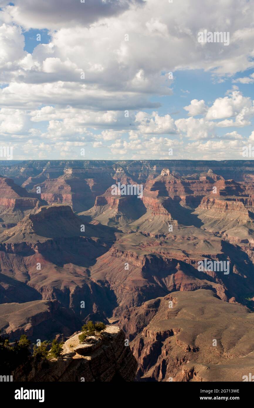 Dramatic Clouds above the Grand Canyon Stock Photo - Alamy